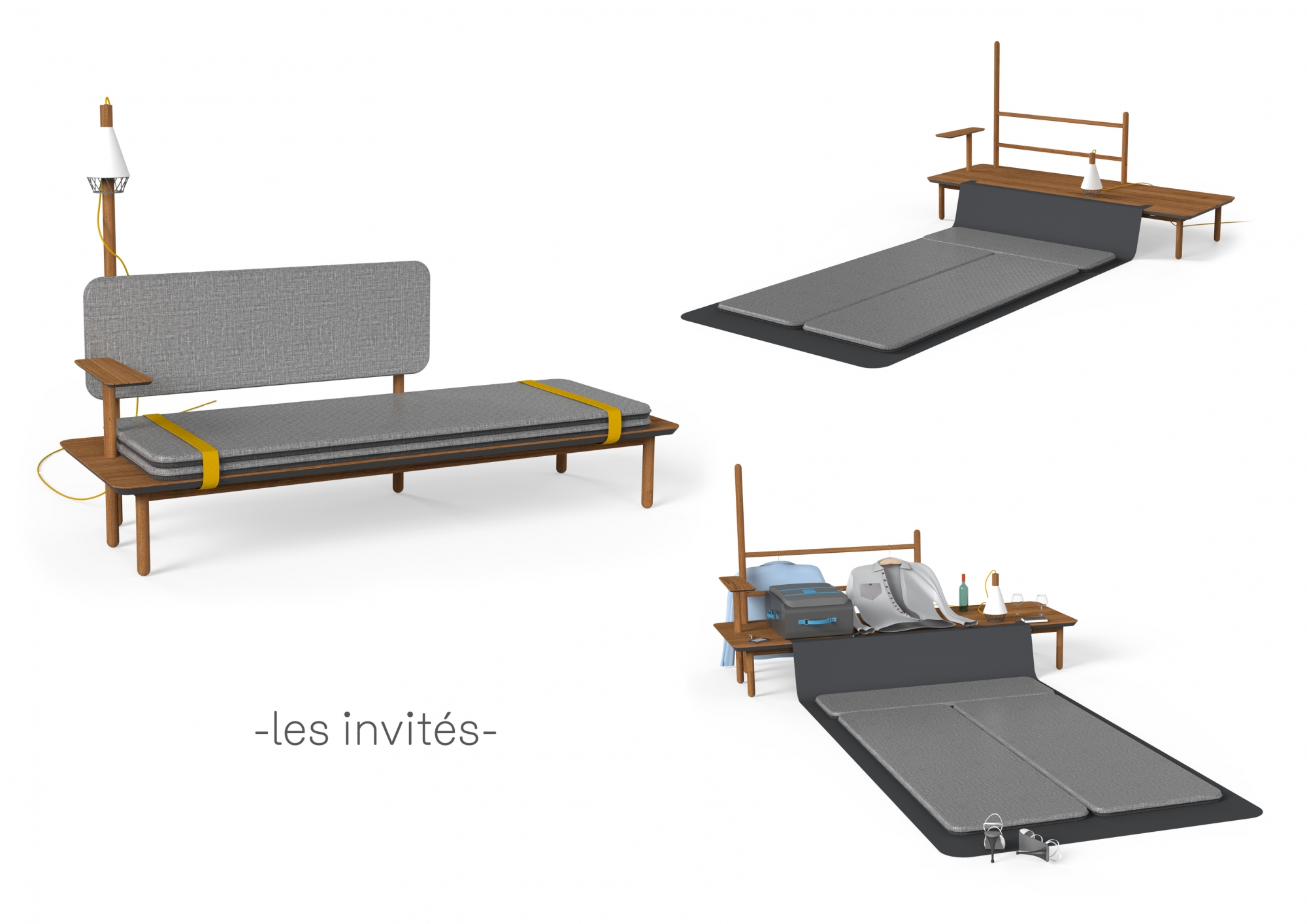 Projet "Les invités" de Thomas Piquet